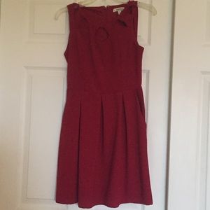 Red Speechless Key hole Dress